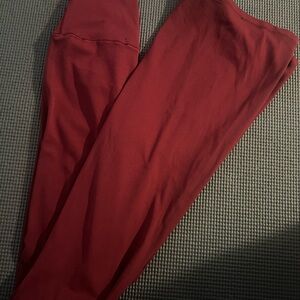 Aerie crossover flare leggings